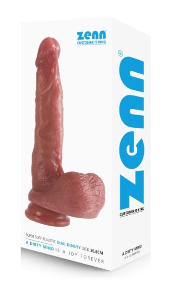 Super Soft Realistic Dual Density Dick approximately 20.6 cm