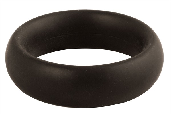 Silikon Donut Ring schwarz