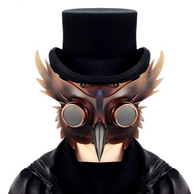 Steampunk Mask 'Owl'