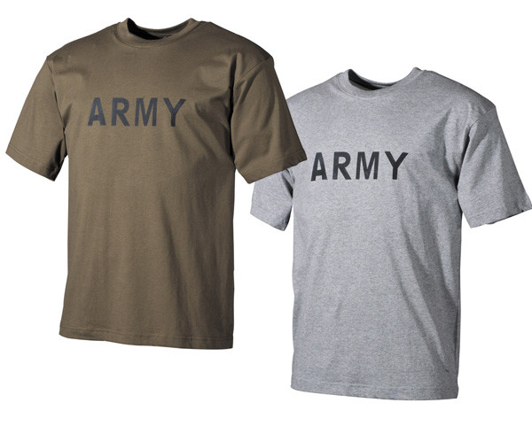 T-Shirt - mit 'US Army' bedruckt
