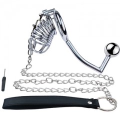 Chastity cage set for men