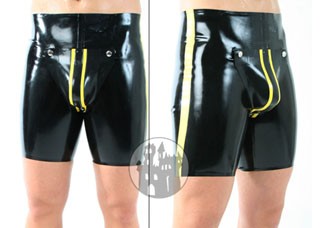 Latex Cycling Shorts - Codpiece