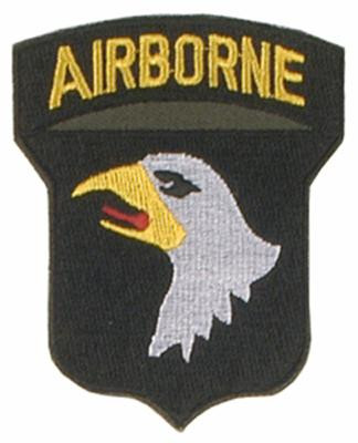 Stoffabzeichen 'U.S. 101. LL-Division Airborne'