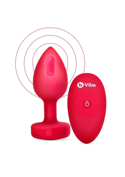 B-Vibe Heart Plug M/L
