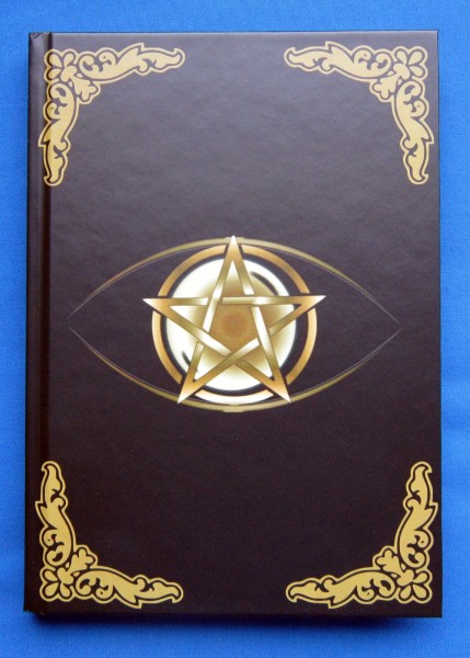 Buch der Schatten Pentagramm Golden Eye