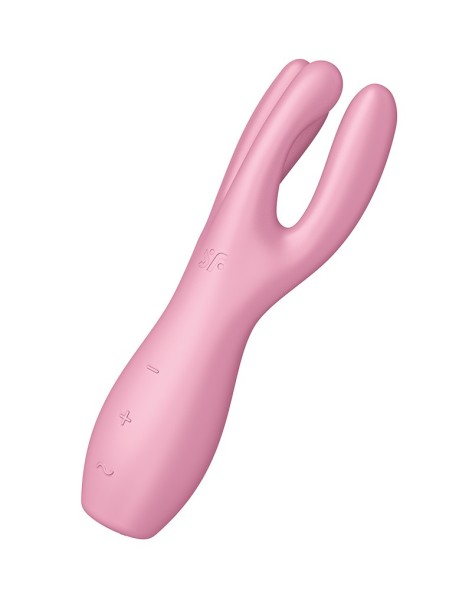 Satisfyer 'Threesome 3' Vibrator - pink
