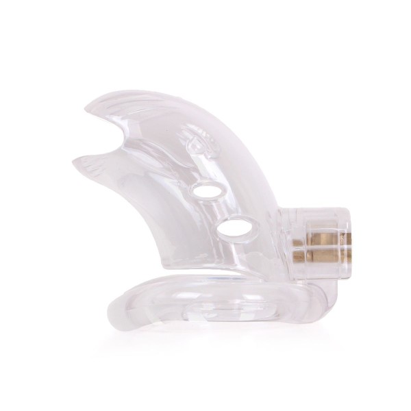 Chastity cage made of plastic