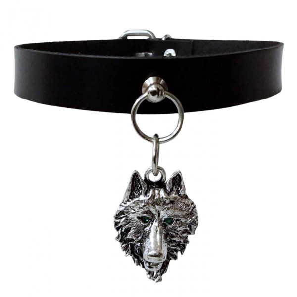 Choker necklace Wolf