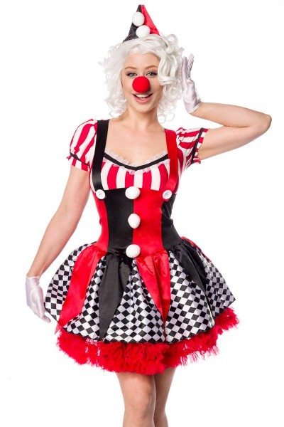 Sexy Clown Kostüm - vorne
