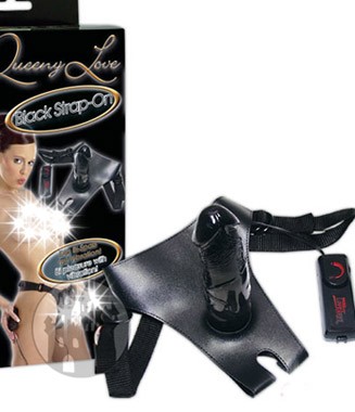 Queeny Love 'Black Strap-On'