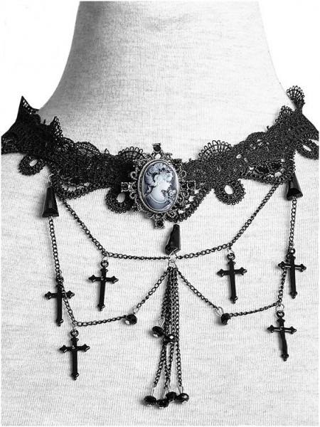 Gothic Collier 'Dark Cross'