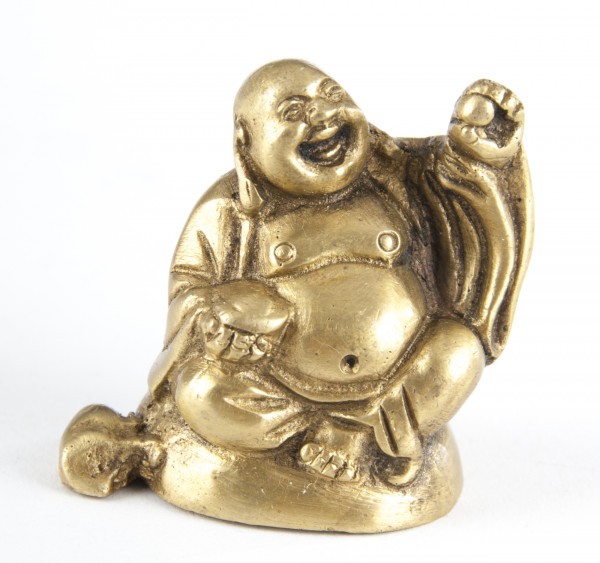 Happy Buddha, ca. 4,5 cm