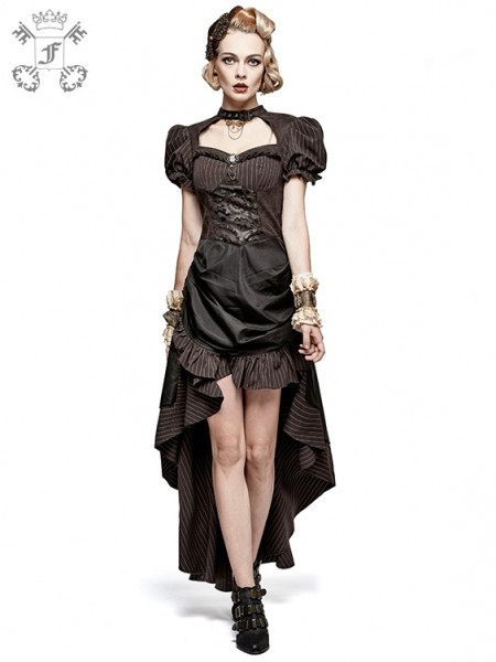 Kleid im Steampunk-Stil