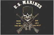 Flagge 'U.S. Marines'