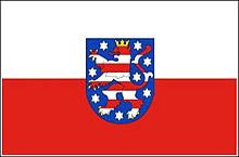 Flagge 'Thüringen'