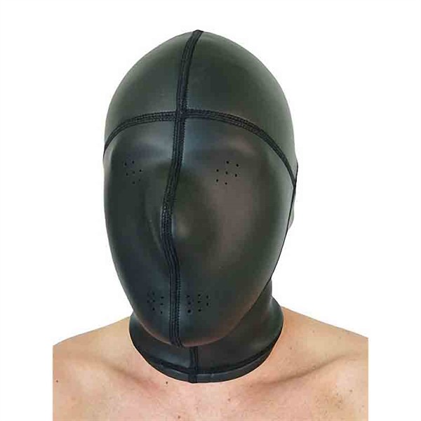 Neopren Maske mit minimalen Öffnungen