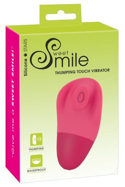 Sweet Smile Thumping Touch Vibrator