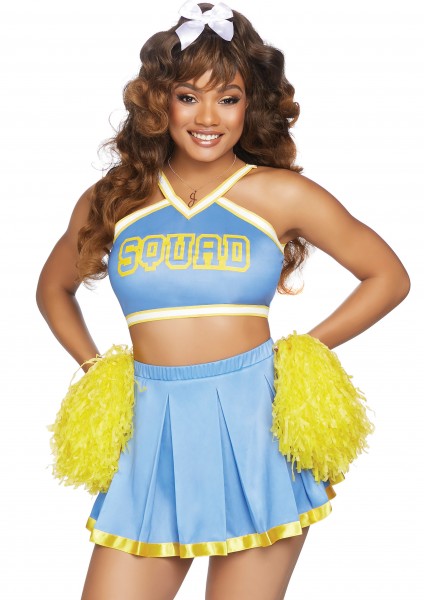 Sexy Cheerleader Kostüm vorne