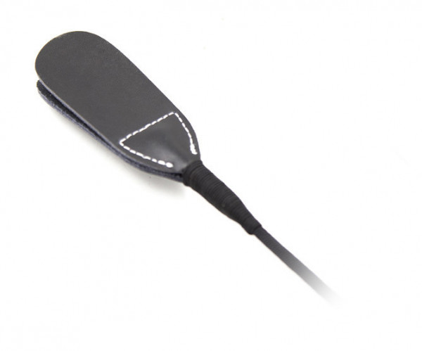 Riding crop with double-layered paddle - 'Oval'