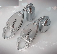 Nipple clamps with weights