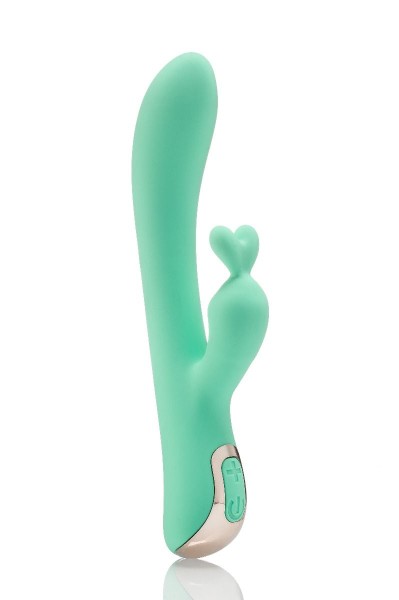 Rabbitvibrator mit zusätzlicher Klitorisstimulation