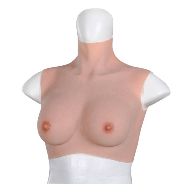 Ultrarealistische Brustform