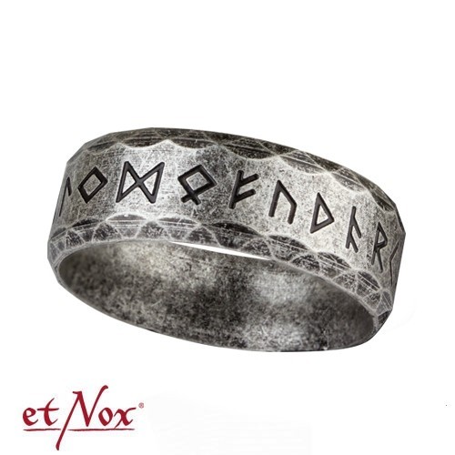 Stainless Steel Ring Runes