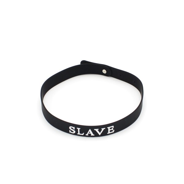 Silikon Halsband 'Slave'