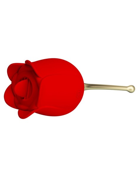 Rose Lover - Klitoris-Vibrator mit Leckstimulator