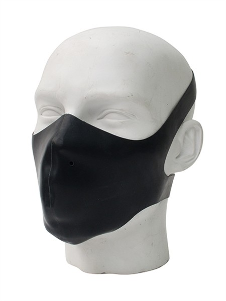 Latex Motorrad-Maske