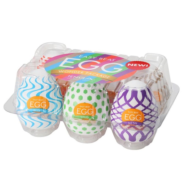 Tenga 'Egg Wonder Pack' Maturbatoren