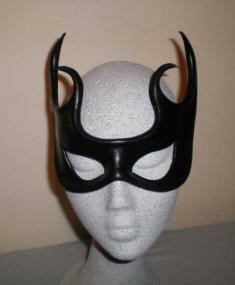 Leder Maske 'Binopitar'