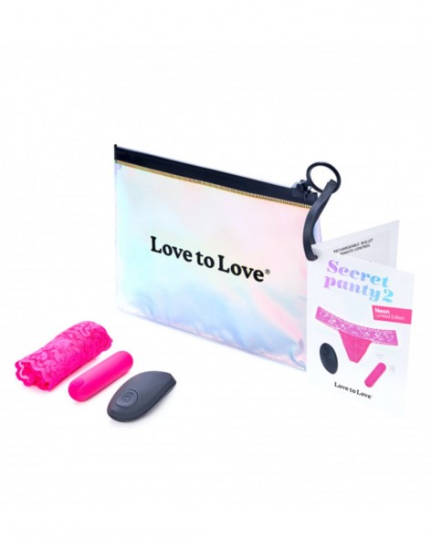 Panty Vibrator mit Fernbedienung - pink Verpackung