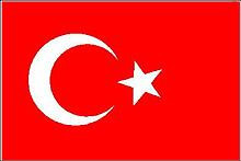 Flagge 'Türkei'