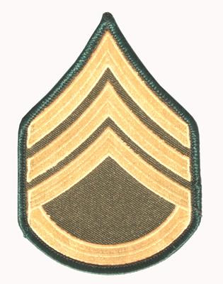 Stoffabzeichen 'U.S. Army - Staff Sergeant'