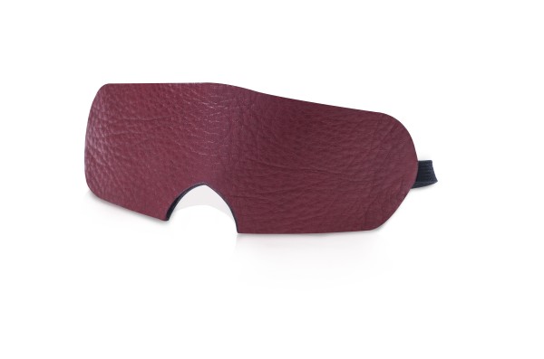 Red leather blindfold