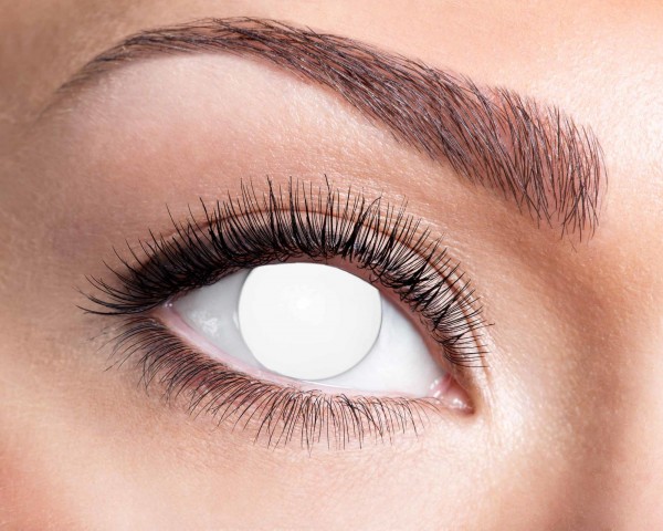 Kontaktlinsen Blind White