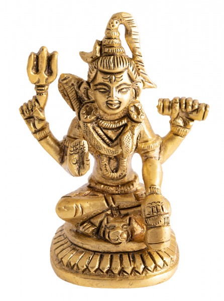 Shiva - Brass in Matte Gold Finish