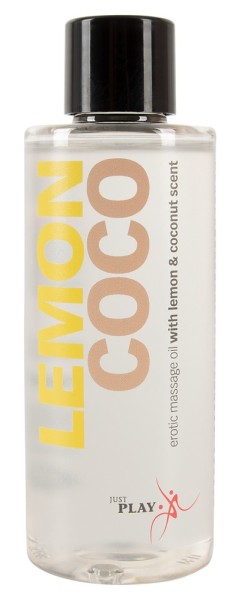 Erotik Massage-Öl 'Lemon Coco'