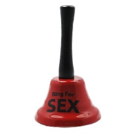 Glocke 'Ring for Sex'