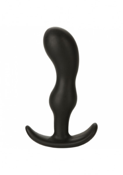Flexibler Analplug - Medium - schwarz