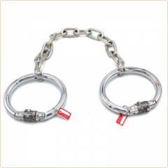Shackle with combination lock