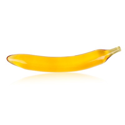 Glass dildo 'Banana'