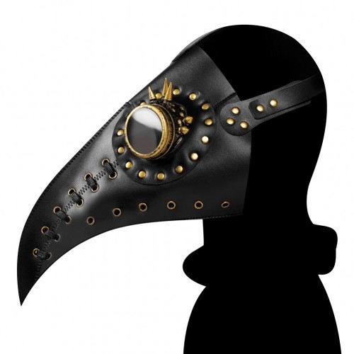 Steampunk Maske 'Rabe'