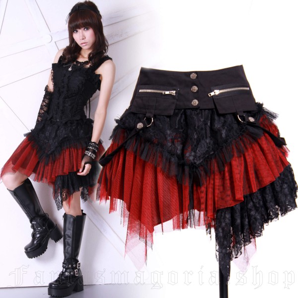 Skirt Black/Red