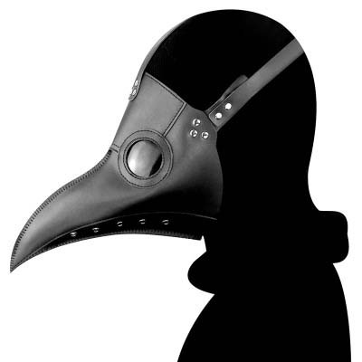 Plague Doctor Mask 'Pointed Beak'