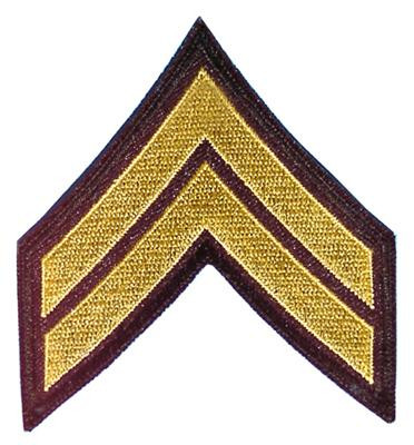 Stoffabzeichen 'U.S. Army - Corporal'