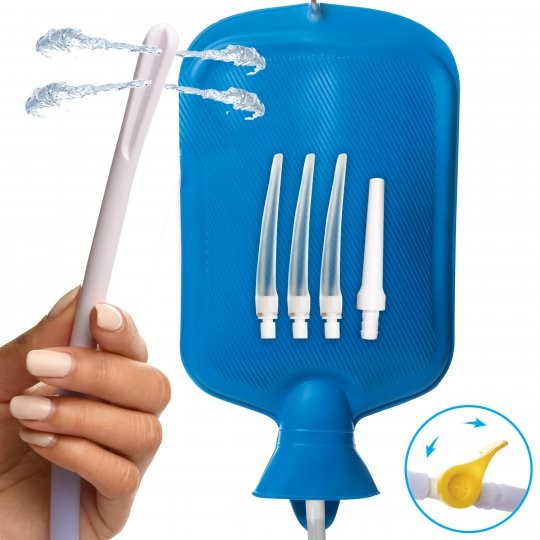 Deluxe Shower Enema Set with 5 Tips