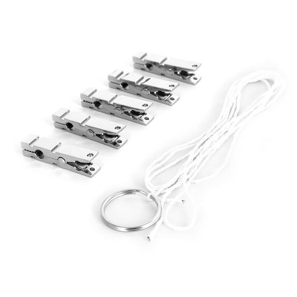 Nipple clamps 5 pieces with rope