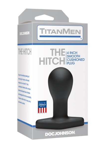 The Hitch - Smooth Cushioned Plug - 4,5" / 12 cm